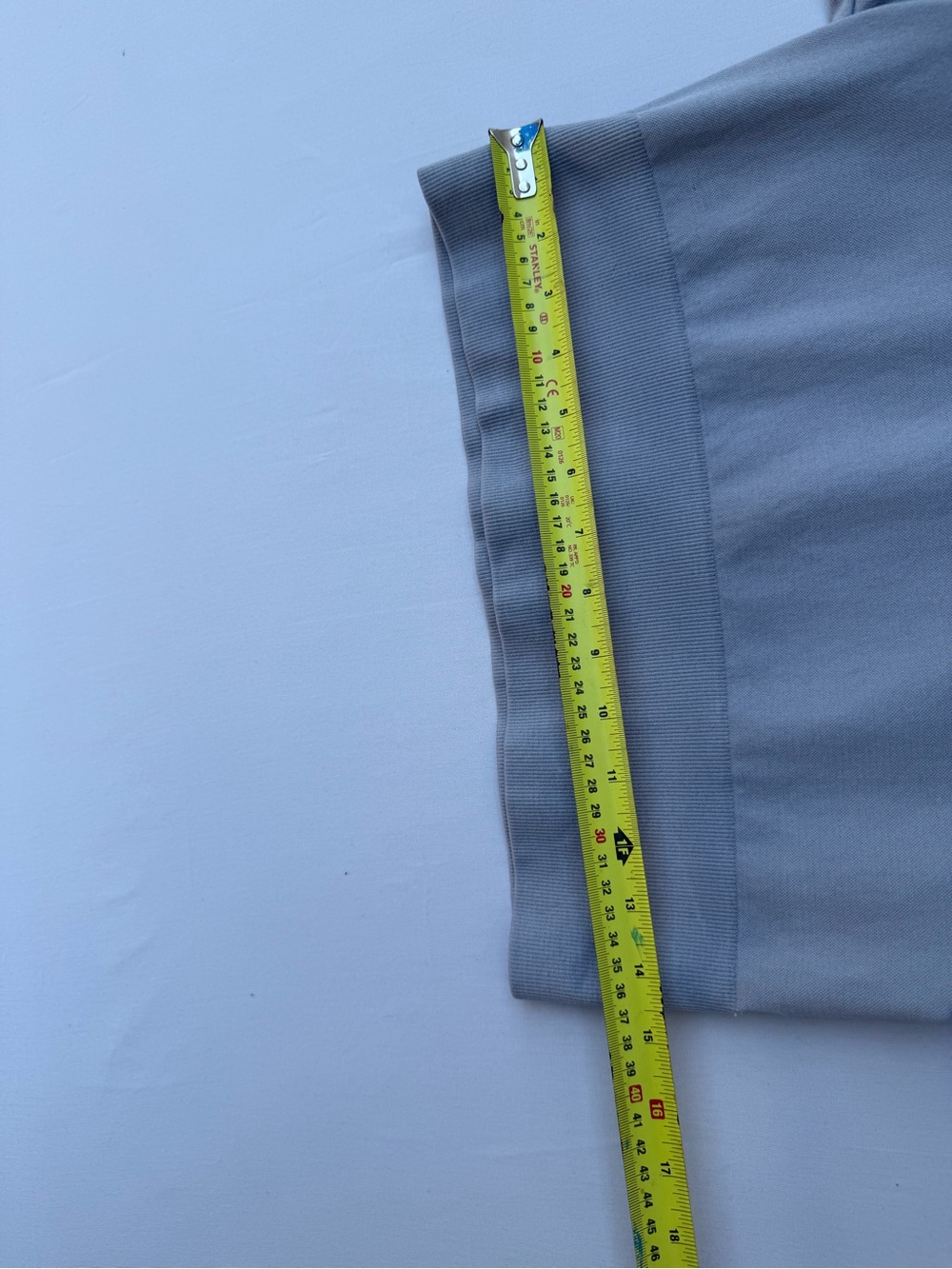 Aerie OFFLINE Cropped Crewneck Athletic Stretchy Tee - Light Gray - Picture 3 of 5